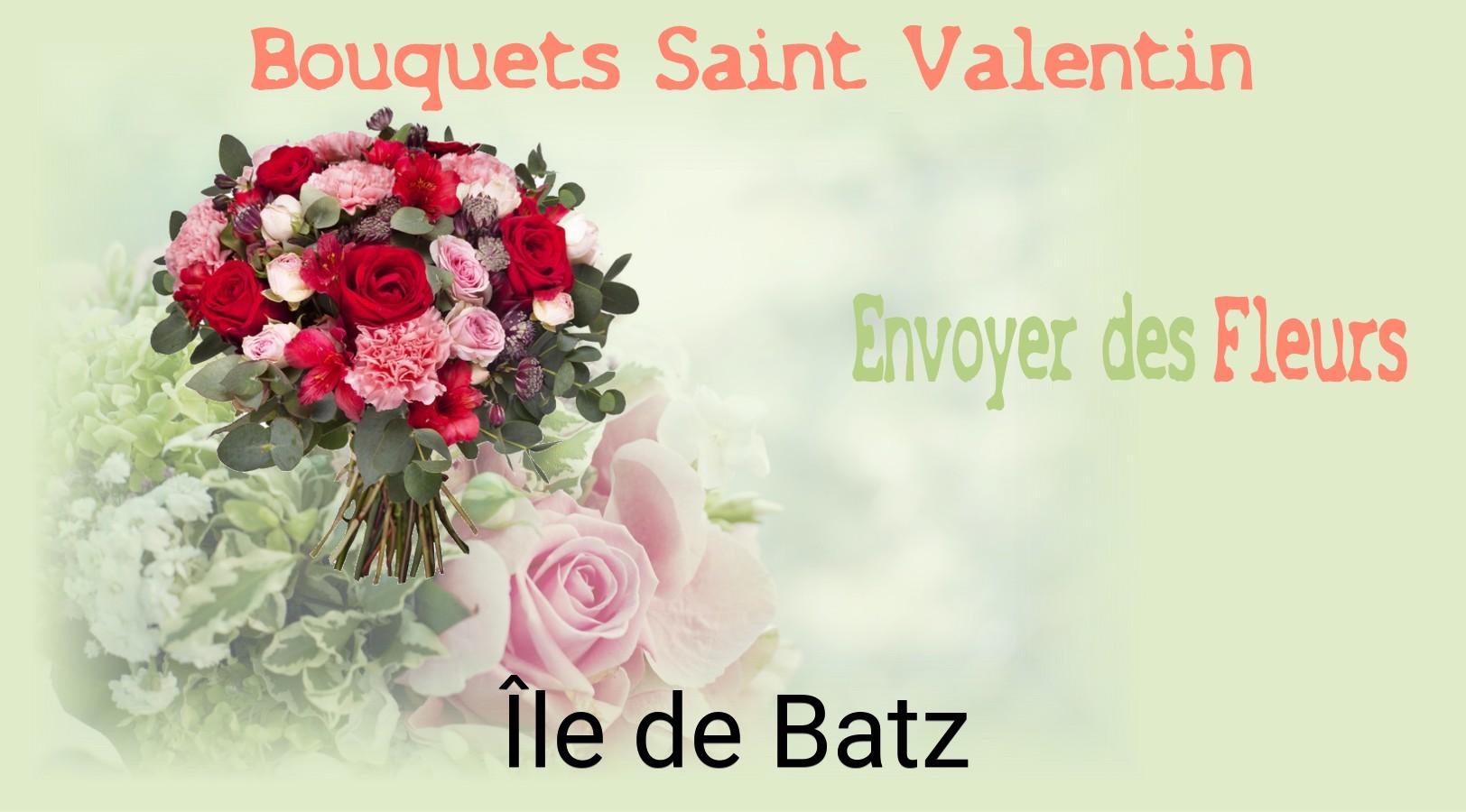 Roses de Saint-Valentin livrées à Île-de-Batz